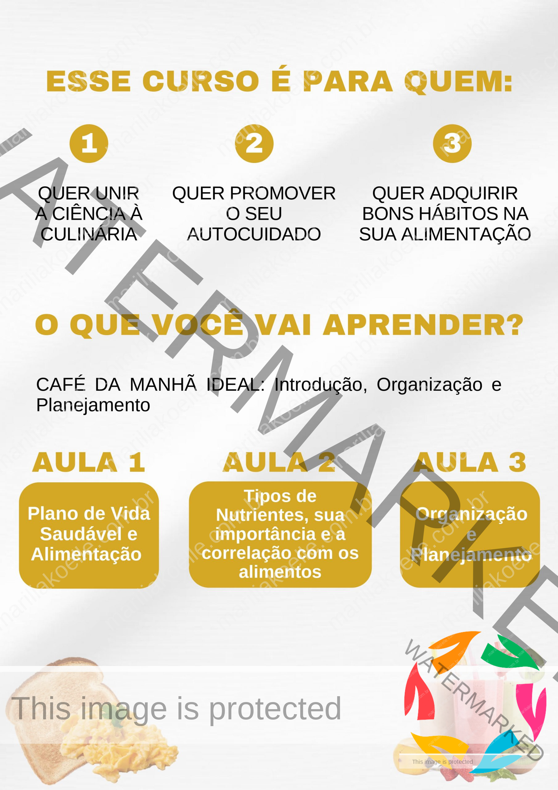 Curso Café da Manhã com<br>Dra. Marília Koelle